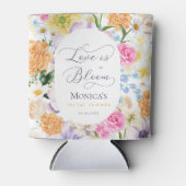 愛が咲くサマーガーデン ブライダルシャワーのお土産 缶クーラー (正面)