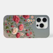 愛が咲く iPhoneケース (裏面横)