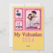 愛が実る!かわいいとうもろこしのバレンタインカード シーズンカード (裏面)