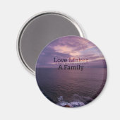 愛が家族の養子縁組を作る – 気に Foster マグネット (正面/裏面)