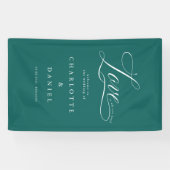 愛が必要だ！エレガント結婚の 横断幕 (横)