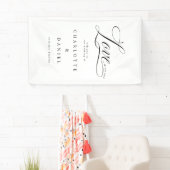 愛が必要だ！エレガント結婚の 横断幕 (インサイチュ)