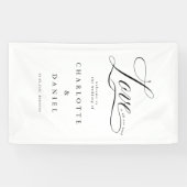 愛が必要だ！エレガント結婚の 横断幕 (横)