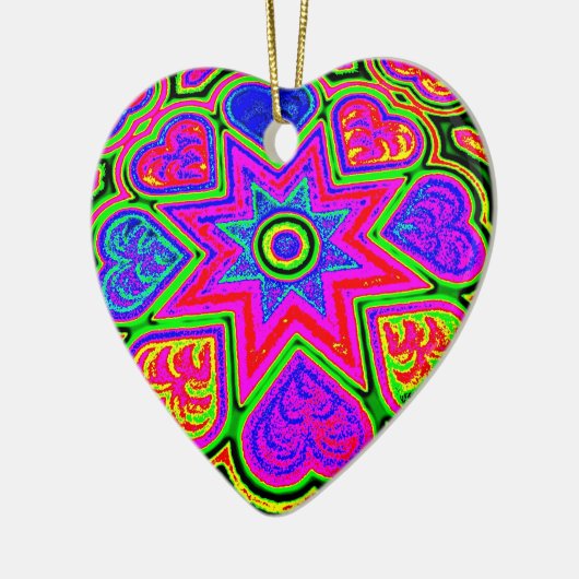 『愛が必要なだけ』オーナメント セラミックオーナメント (左)