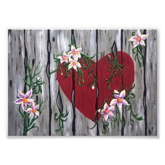 愛が成長する5時間365日のプリント フォトプリント            (正面)