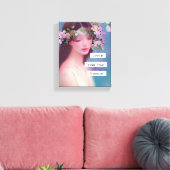 愛が本性だ | Fairy Like Angelic キャンバスプリント (インサイチュ (リビング))