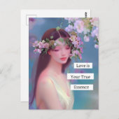 愛が本性だ | Fairy Like Angelic ポストカード (正面/裏面)