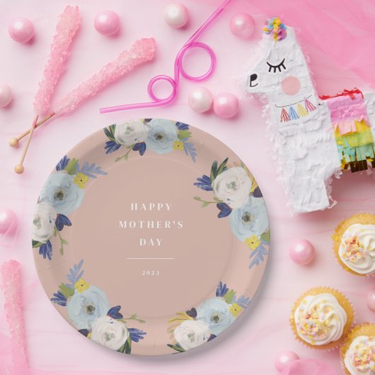 愛が母の日を育む場所 ペーパープレート (パーティー)