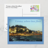 愛が流れるヴェローナ ポストカード (正面/裏面)