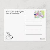 愛が流れるヴェローナ ポストカード (裏面)