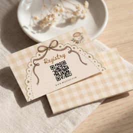 愛が淹れるコーヒー ヴィンテージフローラル オーダーメイド エンクロージャーカード