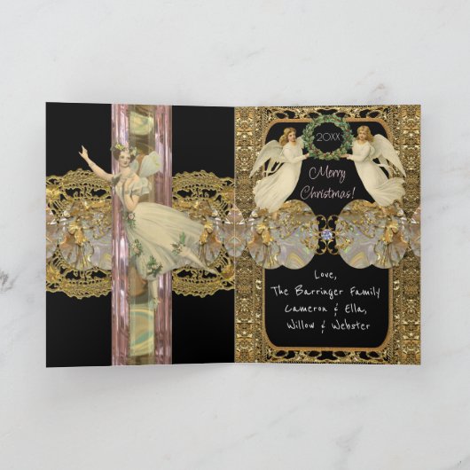 愛が満ちている クリスマスシーズンだ！ カード (内部)