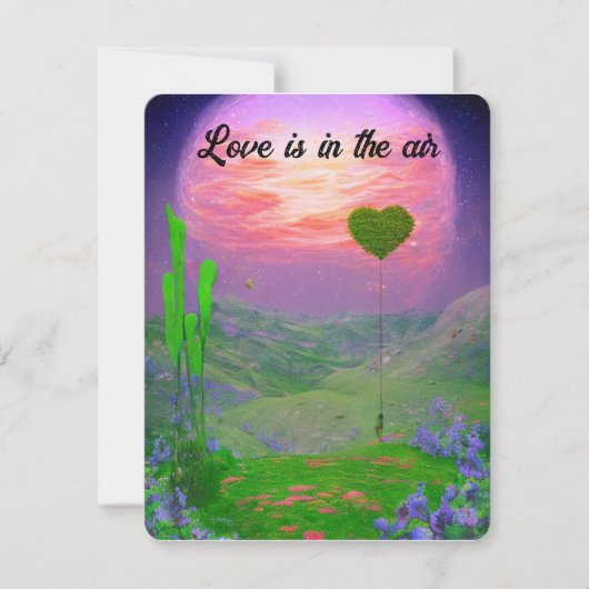 愛が満ちている シーズンカード (正面)