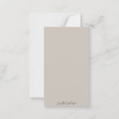 愛が満ちるマスカレード ノートカード (裏面)