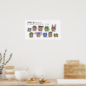 愛が焦点を当てている…アトラクションポスターの法則 ポスター (キッチン)