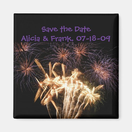 愛が燃えるのを見る マグネット (正面)