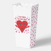 "愛が私の心を歌わせる！" 歌うハート フェイバーボックス (裏面)