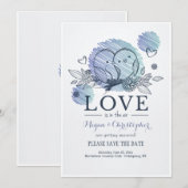 愛が空に Save the Date 発表 招待状 (正面/裏面)