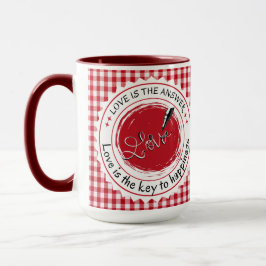 愛が答えだ。 マグカップ