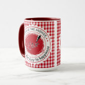 愛が答えだ。 マグカップ (正面左)