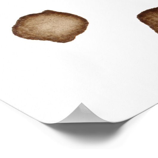 愛が育まれています！コーヒーブライダルシャワーのご案内 ポスター (角)