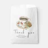 愛が育まれています コーヒー ブライダルシャワー 感謝 フェイバーバッグ (正面)