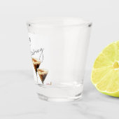 愛が育まれているエレガントなブライズシャワー ショットグラス (右)