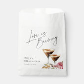 愛が育まれているエレガントなブライズシャワー フェイバーバッグ (正面)