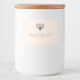 愛が育まれているフードラベル フードラベル