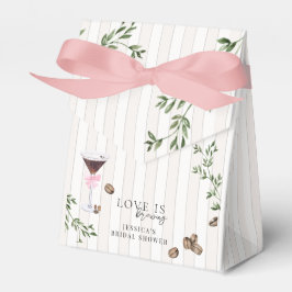 愛が育まれている | エスプレッソマティーニ ブライダルシャワー フェイバーボックス