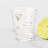 愛が育まれるエスプレッソマティーニ ブライダルシャワー ショットグラス (裏面)