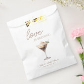 愛が育まれるエスプレッソマティーニ ブライダルシャワー フェイバーバッグ