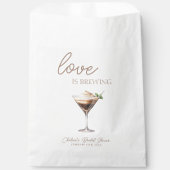 愛が育まれるエスプレッソマティーニ ブライダルシャワー フェイバーバッグ