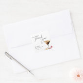 愛が育まれるエレガントなブライズシャワー スクエアシール (封筒)