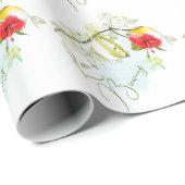 愛が育まれるコリブリのティーパーティー ラッピングペーパー (ロールコーナー)