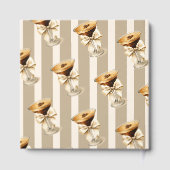 愛が育まれるボ エスプレッソ マーティニ ブライダルシャワー ゲストブック (裏面)