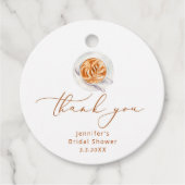 愛が育まれる ブライダルシャワーのギフトタグ フェイバータグ (正面)