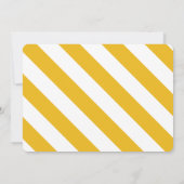 愛が育まれる ブルワリー カップルの結婚前お披露目 招待状 (裏面)