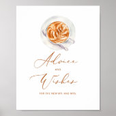 愛が育む 新婚夫婦へのアドバイスと願い ポスター (正面)