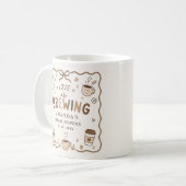 愛が芽生えるコーヒーのブライダルシャワー コーヒーマグカップ (正面左)