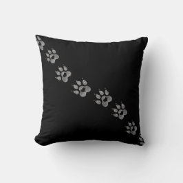 愛が足跡に変わる | 犬の足跡プリント 犬ママ クッション