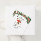 愛が醸造クリスマスウェディングシャワーパーティー フェイバータグ (インサイチュ)