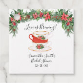 愛が醸造クリスマスウェディングシャワーパーティー フェイバータグ (正面)