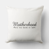 愛が限界を知らない母性モダン母 クッション (正面)