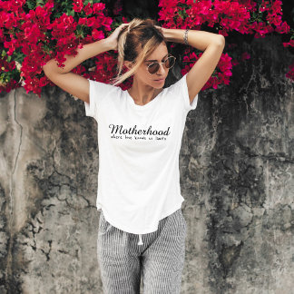 愛が限界を知らない母性モダン,シンプル Tシャツ