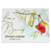 愛が香るコリブリのティーパーティー ラージペーパーバッグ (正面)