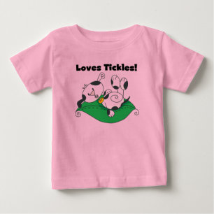 愛くすぐりのTシャツおよびギフト ベビーTシャツ