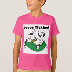 愛くすぐりのTシャツおよびギフト Tシャツ