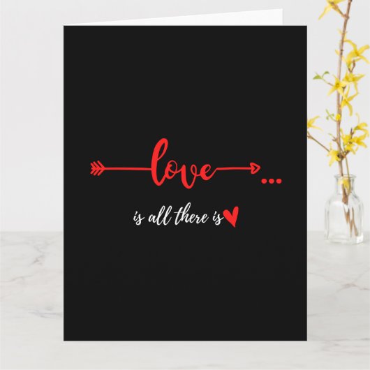 愛こそが全てだ カード (黄色い花)