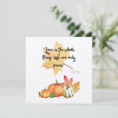 「愛こそが全てである。私たちはその一部でしかない」ルミ 招待状 (スタンド正面)